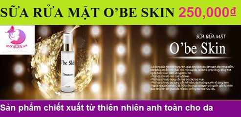 SỮA RỬA MẶT O BE SKIN 250.000đ